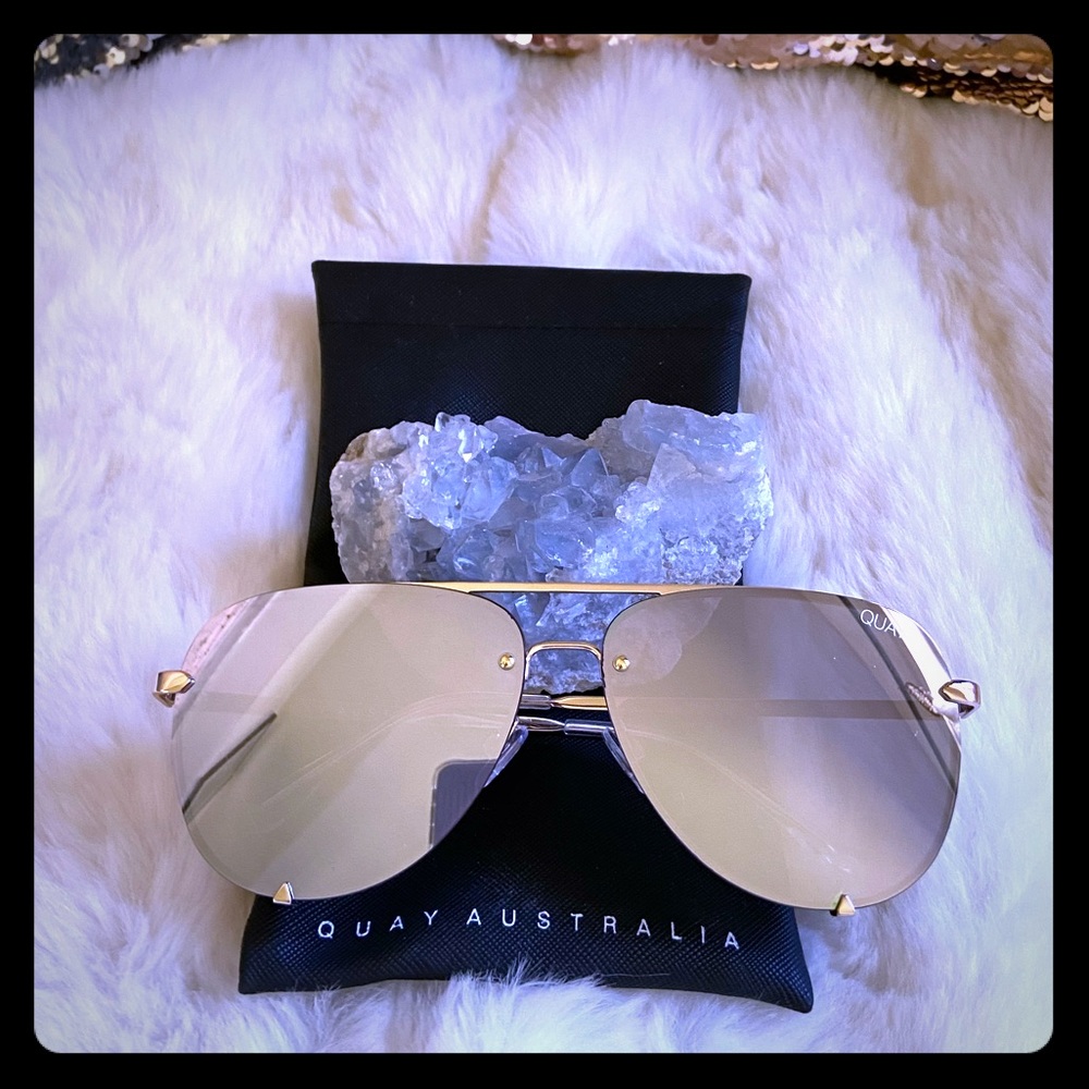 OVERSIZED QUAY SUNGLASSES